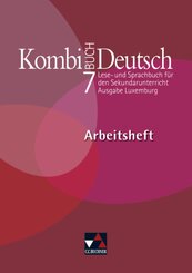 Kombi-Buch Deutsch, Ausgabe Luxemburg: Kombi-Buch Deutsch Luxemburg AH 7, m. 1 Buch