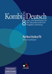Kombi-Buch Deutsch, Ausgabe Luxemburg: Kombi-Buch Deutsch Luxemburg AH 8, m. 1 Buch