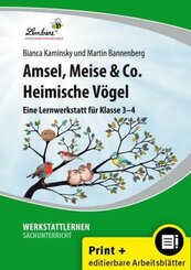 Amsel, Meise & Co: Heimische Vögel, m. 1 CD-ROM