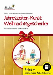 Jahreszeiten-Kunst: Weihnachtsgeschenke, m. 1 CD-ROM