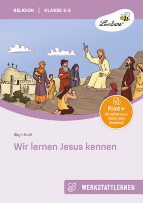 Wir lernen Jesus kennen, m. 1 CD-ROM