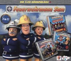Feuerwehrmann Sam Hörspielbox, 3 Audio-CDs - Box.2