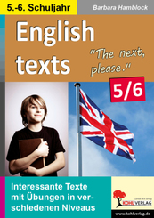 English texts - The next, please. 5.-6. Schuljahr
