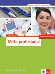 Meta profesional (edición internacional): Libro de ejercicios A1-A2,  m. Audio-CD