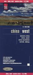 Reise Know-How Landkarte China, West. Western China. Chine, ouest. China occidental