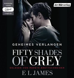 Fifty Shades of Grey  - Geheimes Verlangen, 2 Audio-CD, 2 MP3