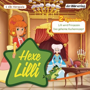 Hexe Lilli -Lilli wird Prinzessin & Das Haibaby, 1 Audio-CD