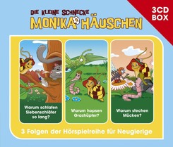 Die kleine Schnecke, Monika Häuschen, Audio-CDs: Die kleine Schnecke Monika Häuschen, Hörspielbox, 3 Audio-CDs