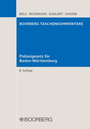 Polizeigesetz für Baden-Württemberg; .