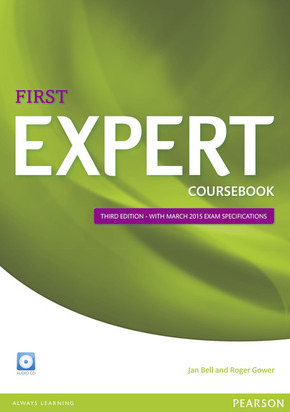 Expert First, Third Edition: Coursebook with Audio-CD