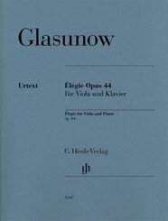 Alexander Glasunow - Élégie op. 44 für Viola und Klavier