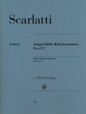 Scarlatti, Domenico - Ausgewählte Klaviersonaten, Band IV - Bd.4
