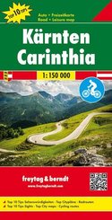 Freytag & Berndt Autokarte Kärnten; Carinthia