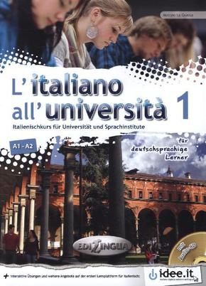 L'Italiano all'università - für deutschsprachige Lerner, m. Audio-CD