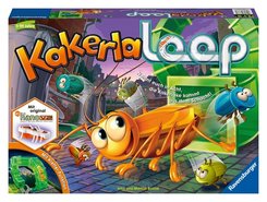 Ravensburger - Kakerlaloop 21123 - Aktionspiel mit elektronischer Kakerlake für Groß und Klein, Familienspiel für 2-4 Sp