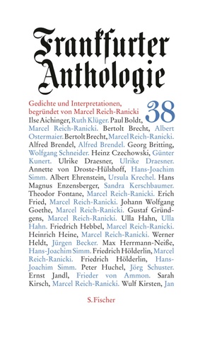 Frankfurter Anthologie - Bd.38