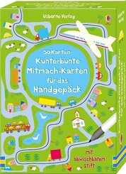 50 Karten: Kunterbunte Mitmach-Karten für das Handgepäck