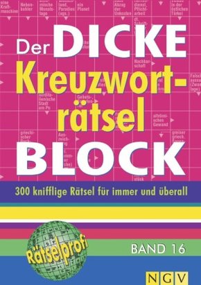Der dicke Kreuzworträtsel-Block - Bd.16