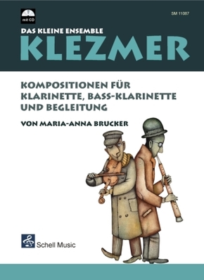 Klezmer - Das kleine Ensemble, für Klarinette, Bass-Klarinette und Begleitung, m. Audio-CD