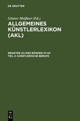 K&uuml;nstlerische Berufe