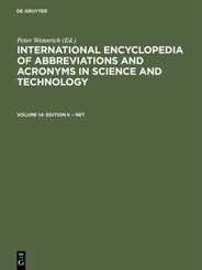 International Encyclopedia of Abbreviations and Acronyms in Science and Technology: Edition K - Net