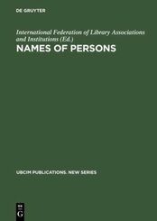 Names of Persons