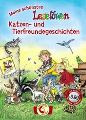 Meine schönsten Leselöwen-Katzen- und Tierfreundegeschichten, m. Audio-CD