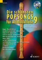 Die schönsten Popsongs für Alt-Blockflöte - Bd.9