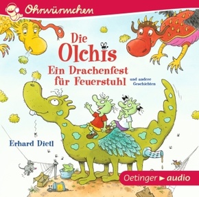 Die Olchis. Ein Drachenfest für Feuerstuhl und andere Geschichten, 1 Audio-CD