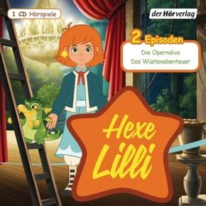 Hexe Lilli - Die Operndiva / Das Wüstenabenteuer, 1 Audio-CD