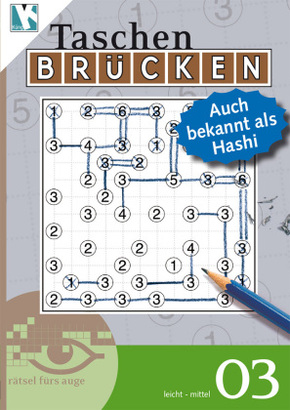 Brücken-Rätselbuch, Auch bekannt als Hashi. Bd.3 - Bd.3
