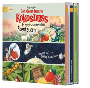 Der kleine Drache Kokosnuss in drei spannenden Abenteuern, 3 Audio-CDs