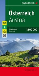 Freytag & Berndt Autokarte Österreich. Austria