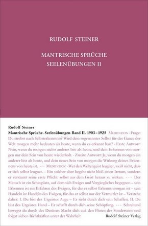 Seelenübungen: Mantrische Sprüche