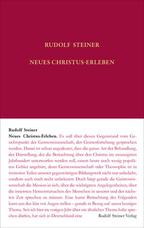 Neues Christus-Erleben