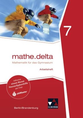 mathe.delta Berlin/Brandenburg AH 7, m. 1 Buch