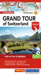 Grand Tour of Switzerland, Touring Map