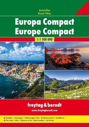 Freytag & Berndt Atlas Europa Compact; Freytag & Berndt Road Atlas Europe Compact