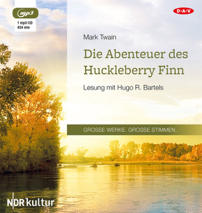 Die Abenteuer des Huckleberry Finn, 1 Audio-CD, 1 MP3