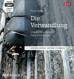 Die Verwandlung, 1 Audio-CD, 1 MP3