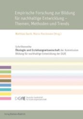 Empirische Forschung zur Bildung für nachhaltige Entwicklung - Themen, Methoden und Trends