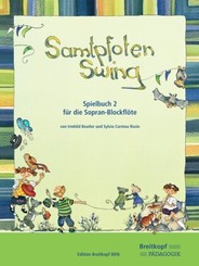 Samtpfoten Swing, Spielbuch für Sopran-Blockflöte - Bd.2
