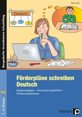 Förderpläne schreiben: Deutsch, m. 1 CD-ROM