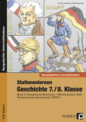 Stationenlernen Geschichte 7./8. Klasse - Bd.2