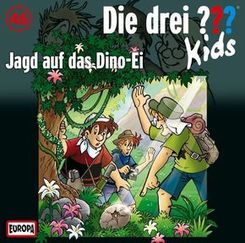 Die drei ???-Kids: Jagd auf das Dino-Ei, Audio-CD