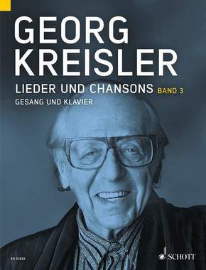 Lieder und Chansons, Gesang und Klavier - Bd.3