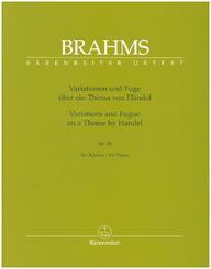 Variationen und Fuge über ein Thema von Händel op. 24 für Klavier