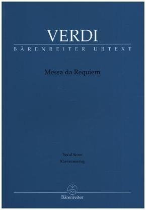 Messa da Requiem, Klavierauszug