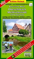 Doktor Barthel Karte Bayerische Rhön, Oberelsbach, Mellrichstadt und Umgebung