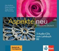 Aspekte neu Lehrbuch B2, 3 Audio-CDs